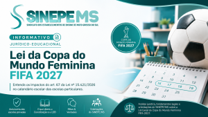 Informativo sobre a Lei da Copa Feminina